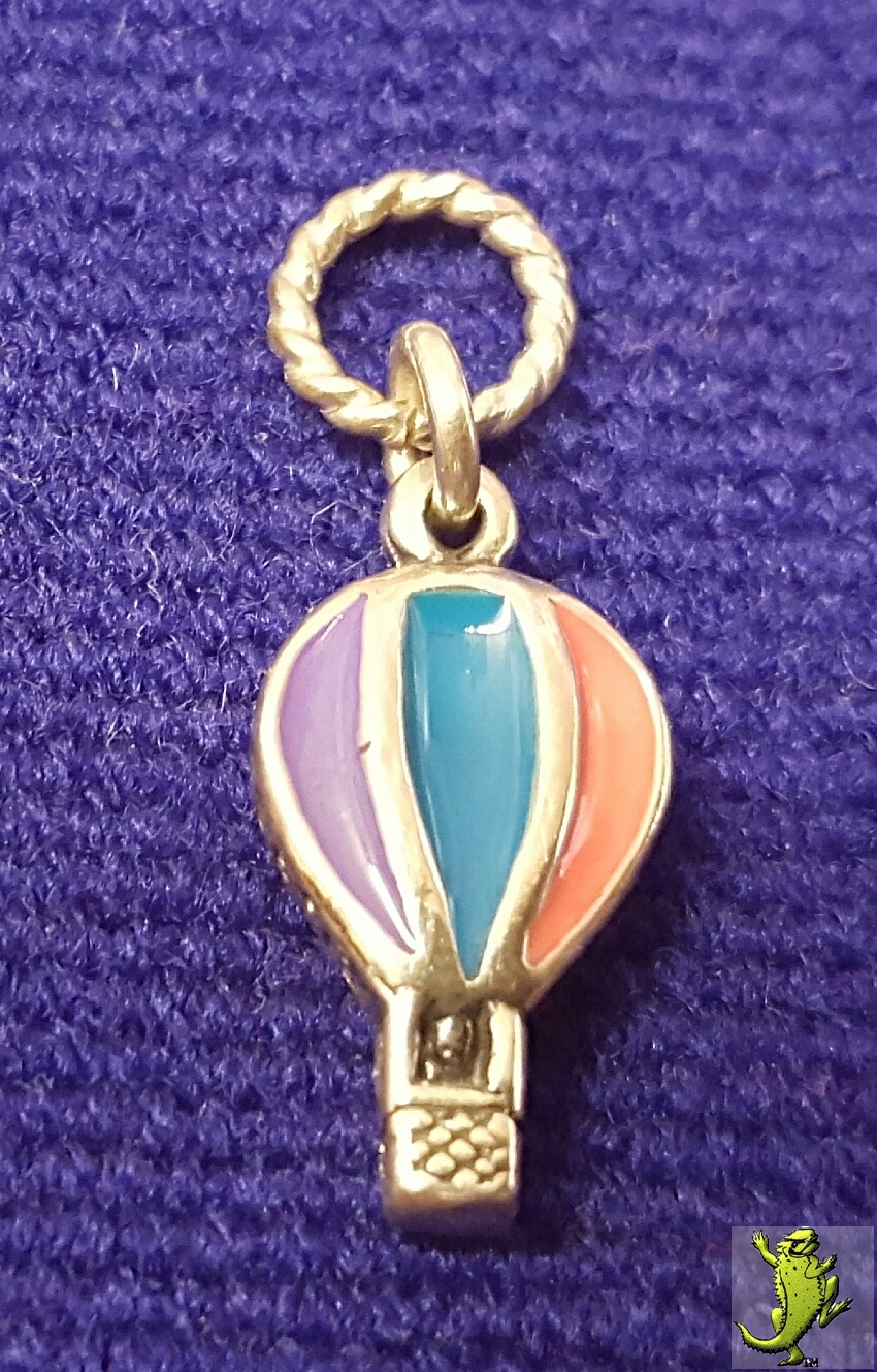 Enamled On Carrier Cable Charm