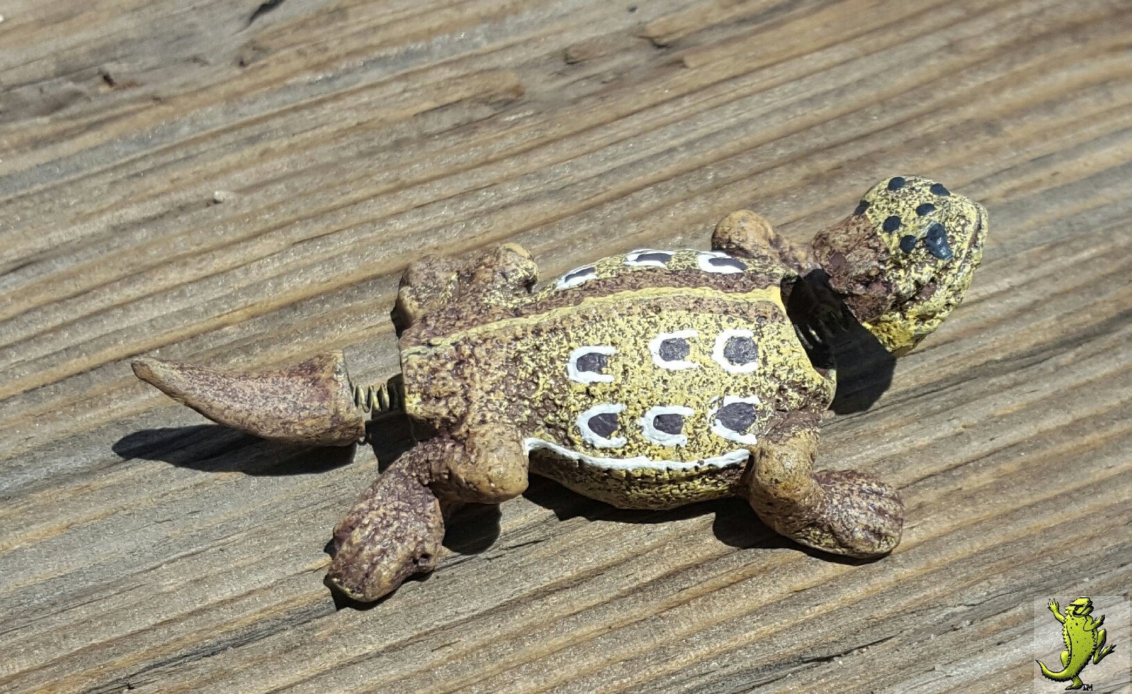 Small Horny Toad Bobble Head - 2.5" - Click Image to Close