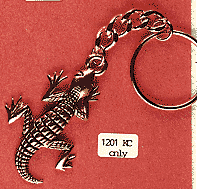 Gecko Keychain Scatter Pin