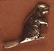 Beaver Scatter Pin