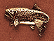 Brown Trout Scatter Pin