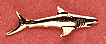 Great White Shark Scatter Pin