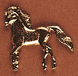 Trotting Horse Scatter Pin