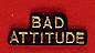 Bad Attitude Scatter Pin