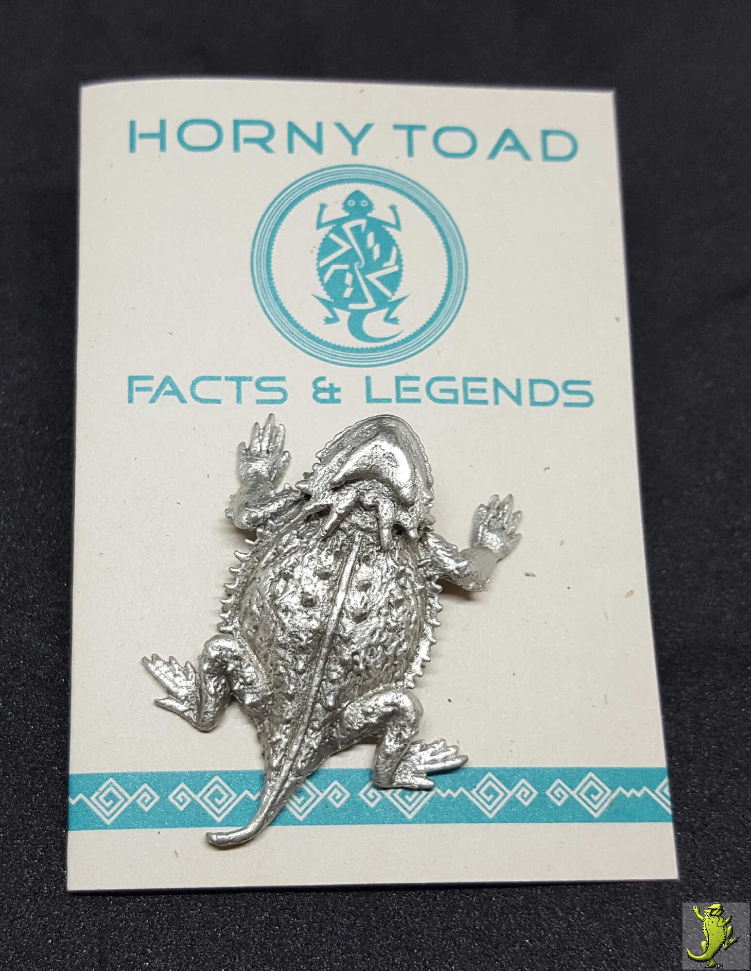 Horny Toad Pin or Necklace - 1.5" - Click Image to Close