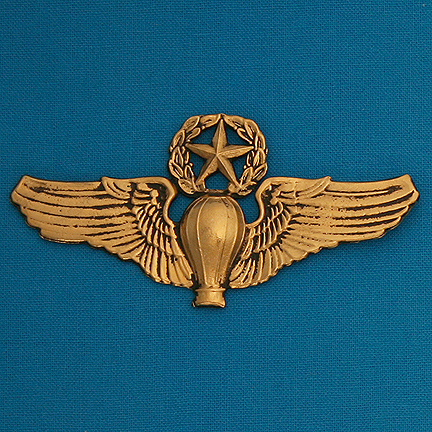 Commercial Pilot Wings Pin - 3" - Click Image to Close