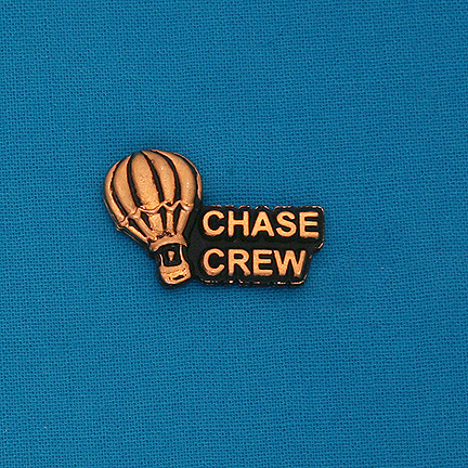 "CHASE CREW" with Balloon Pin - 1" - Click Image to Close