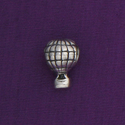 Sterling Silver Round Balloon Charm