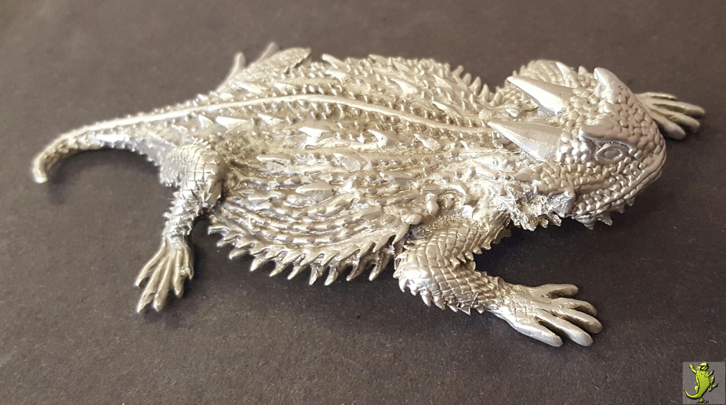 Large Belly Toad Figurine - 4" (pewter only)