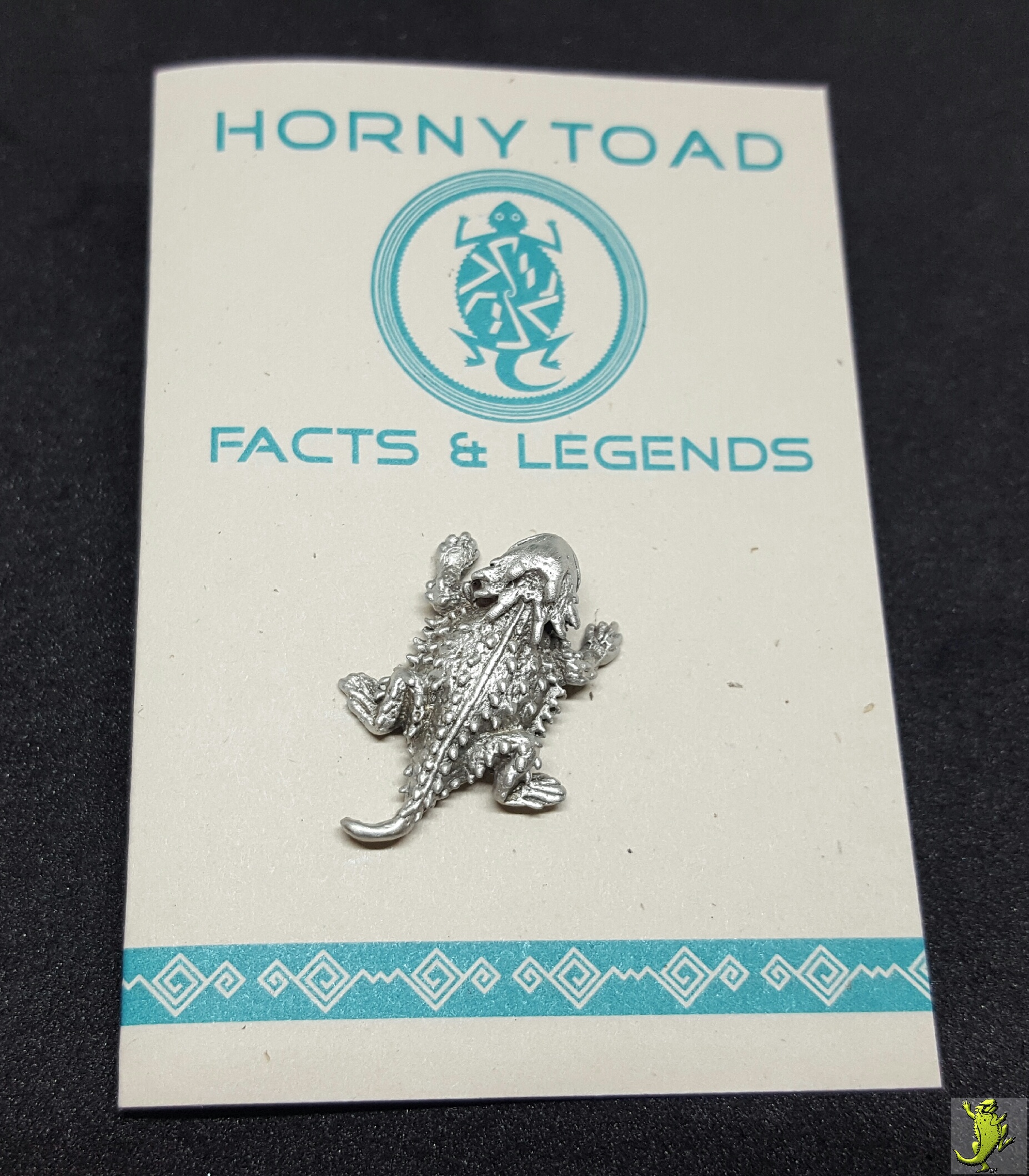 Horny Toad Pin - 1"