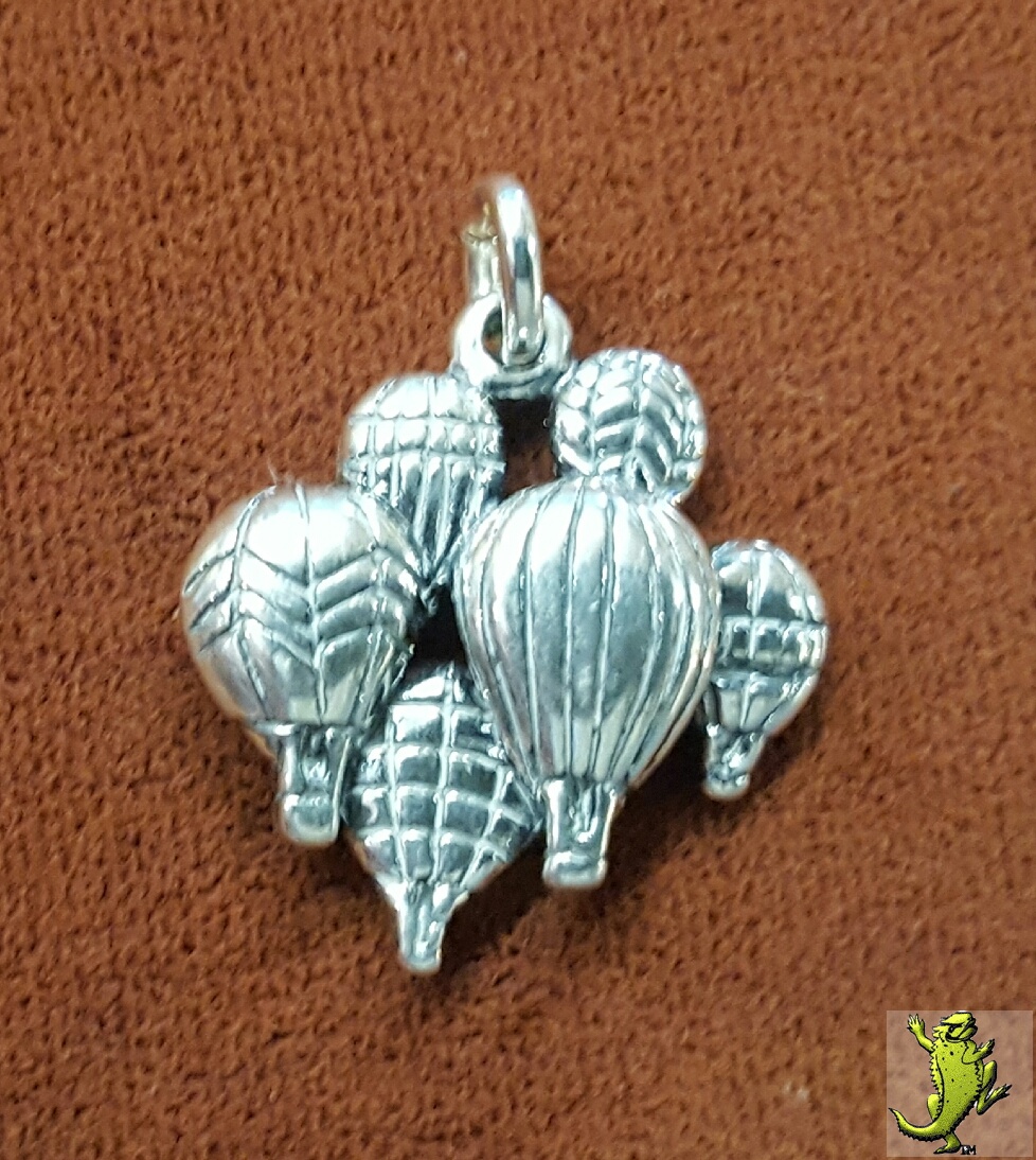 Sterling Silver Mass Flight Charm