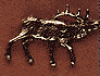Elk Scatter Pin