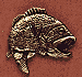 Small Mouth Bass Scatter Pin