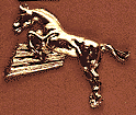 Jumping Horse Scatter Pin