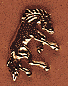 Rearing Stallion Scatter Pin