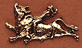 Bull Rider Scatter Pin
