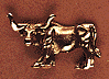 Standing Longhorn Scatter Pin