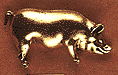 Large Full Pig Scatter Pin