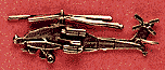 Apache Helicopter Scatter Pin