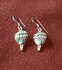 Small Sterling Silver Balloon Earrings