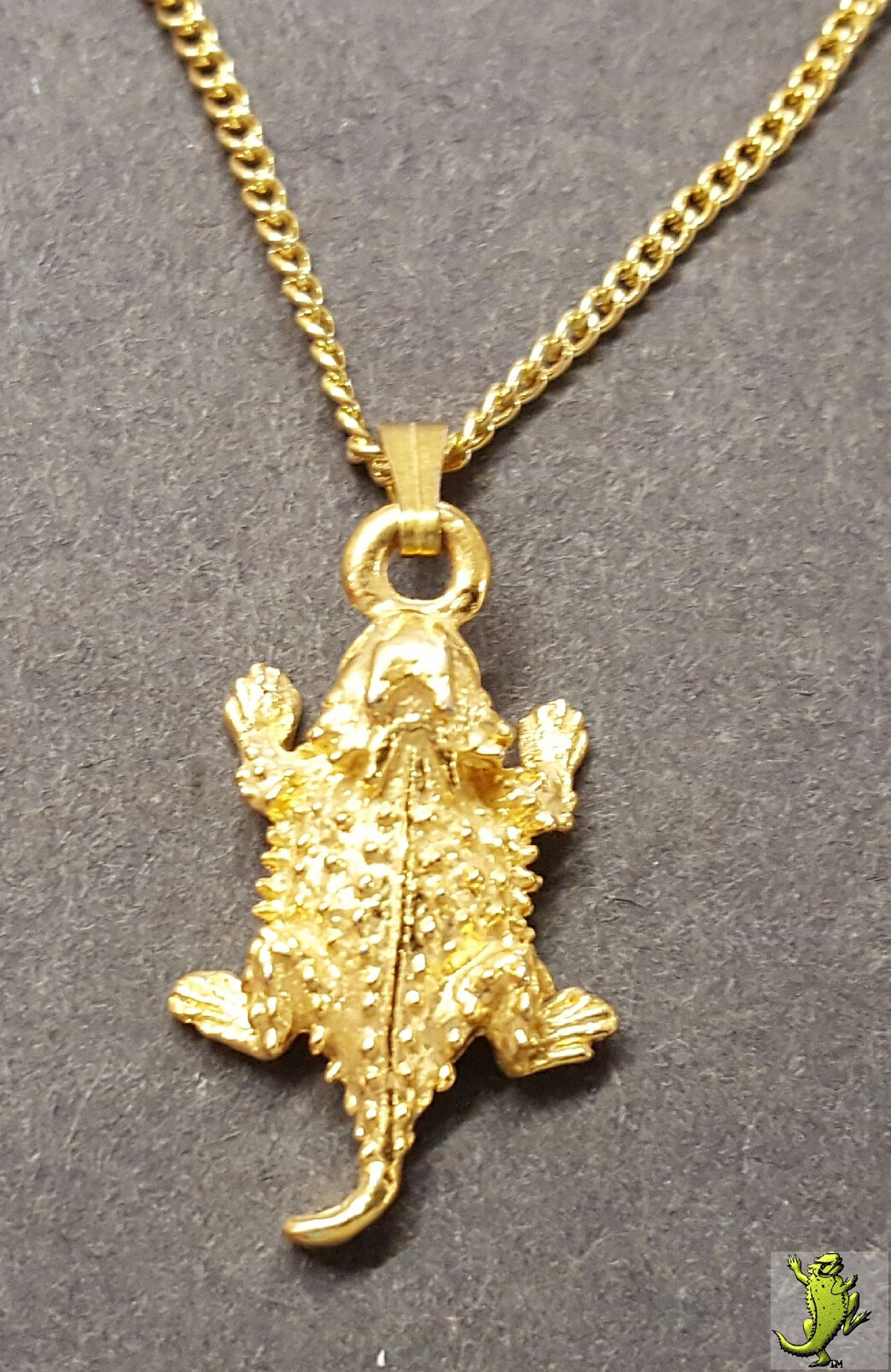 Horny Toad necklace - 1"