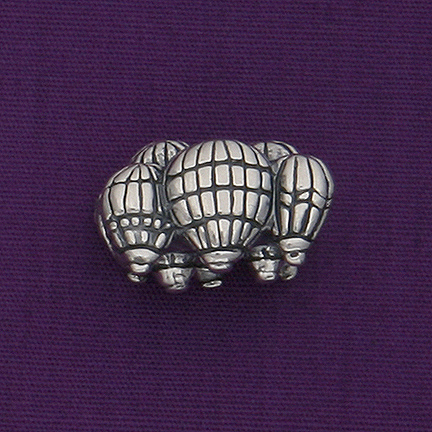 Sterling Silver Mass Ascension Balloon Charm